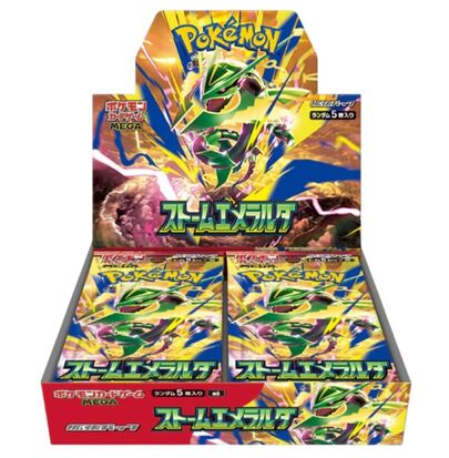 Pokémon Mega Storm Emeralda Booster Box (M6) Japanese
